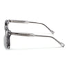 Square Sunglasses for Men & Women (Grey & Clear Lens | Grey Frame - MG7336)