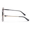 Voyage Select Over Size Sunglasses (Brown & Clear Lens | Golden Frame - SLMG6252)