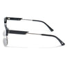 Voyage Select Square Sunglasses (Grey & Clear Lens | Shine Black & Grey Frame - SLPMG6293)