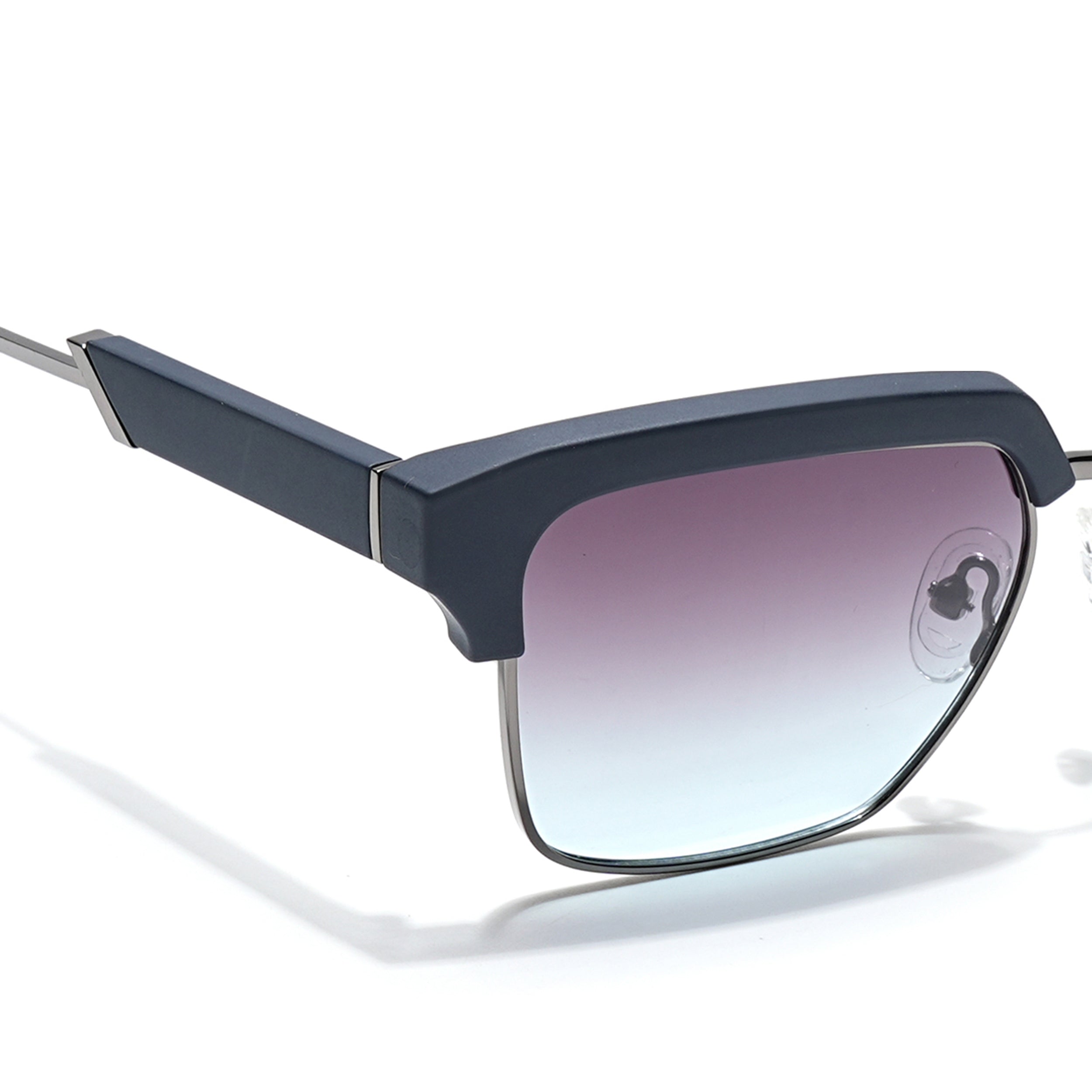 Voyage Select Square Sunglasses (Grey & Blue Lens | Navy Blue & Grey Frame - SLPMG6295)