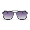 Voyage Select Wayfarer Sunglasses (Purple & Clear Lens | Black & Grey Frame - SLPMG6256)