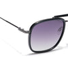 Voyage Select Wayfarer Sunglasses (Purple & Clear Lens | Black & Grey Frame - SLPMG6256)