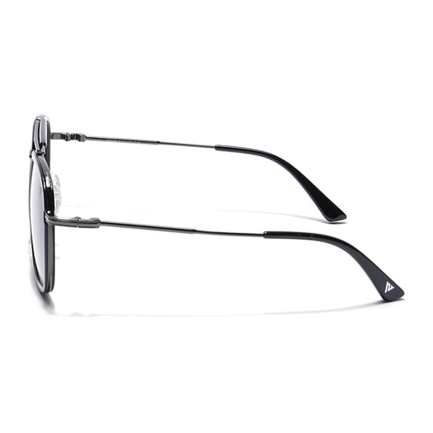 Voyage Select Wayfarer Sunglasses (Purple & Clear Lens | Black & Grey Frame - SLPMG6256)