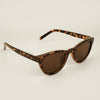 Oval Brown UV Protection Sunglasses - MG4078