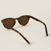 Oval Brown UV Protection Sunglasses - MG4078