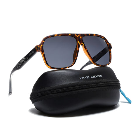 Wayfarer Demi Brown Polarized Sunglasses - PMG4827