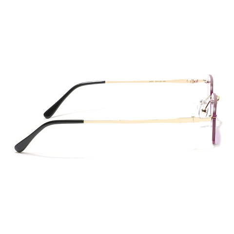 Underdog | Purple Rimless Rectangle Sunglasses MG3787