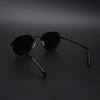 Cubix | Geometric Black Polarized Sunglasses | Black Lens - PMG5851