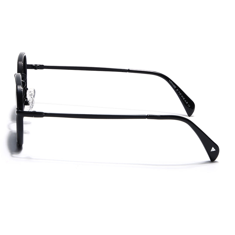 Cubix | Geometric Black Polarized Sunglasses | Black Lens - PMG5851