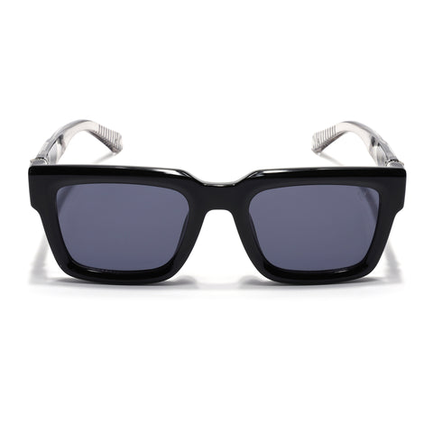 Drakk | Black Square Sunglasses | Grey Lens - MG7120