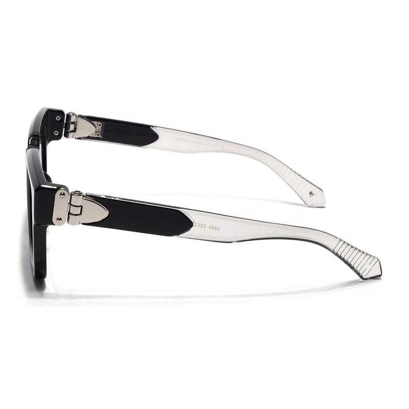 Drakk | Black Square Sunglasses | Grey Lens - MG7120