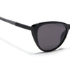 Cateye Sunglasses for Women (Black Lens | Black Frame - MG7165)