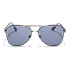 Rafale | Black Aviator Sunglasses | Grey Lens - MG7255
