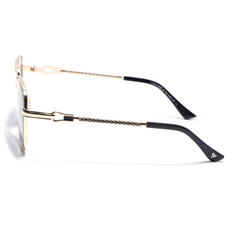 Rafale | GoldenAviator Sunglasses | Grey & Clear Lens - MG7257