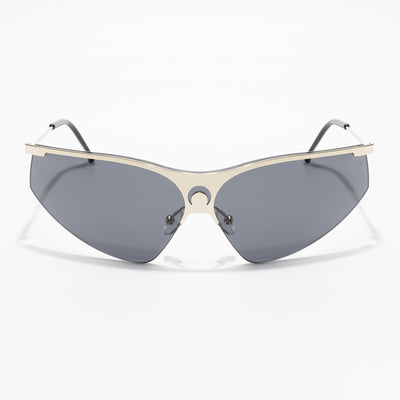 Warp | Black Wrap-Around Sunglasses - MG4219