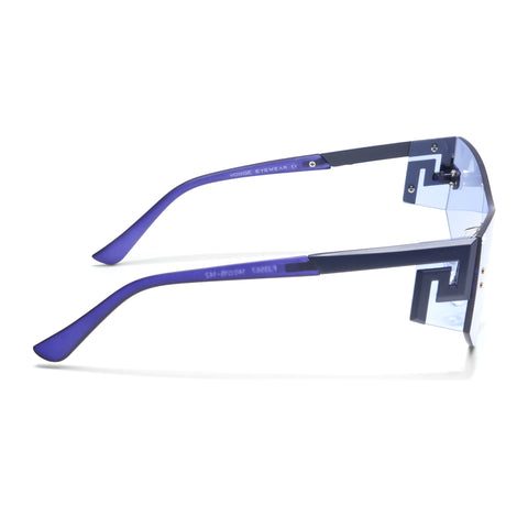 Light Purple Wrap Around Sunglasses - MG4524