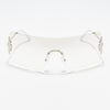 Transparent Wrap Round Sunglasses (3568MG4117)