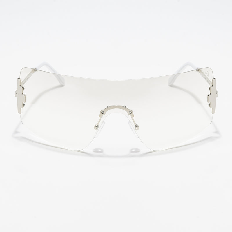Transparent Wrap Round Sunglasses (3568MG4117)