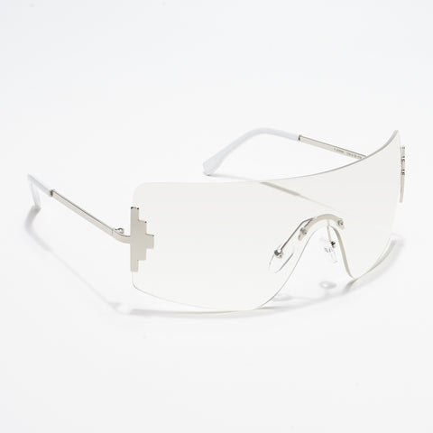 Transparent Wrap Round Sunglasses (3568MG4117)