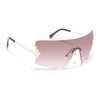Wrap Around Brown Sunglasses - MG4120