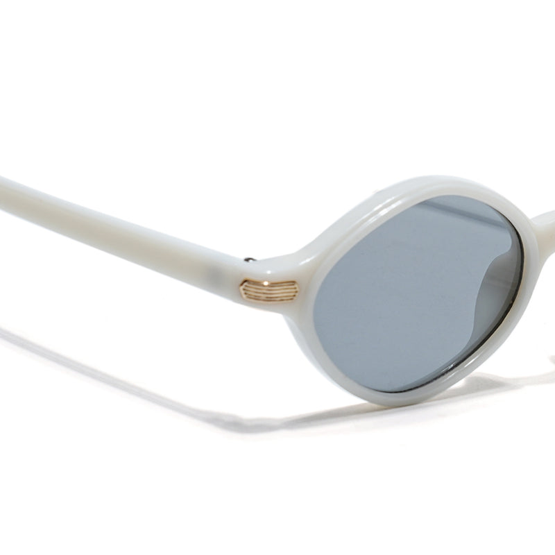 Remi | White Oval Sunglasses | MG7753