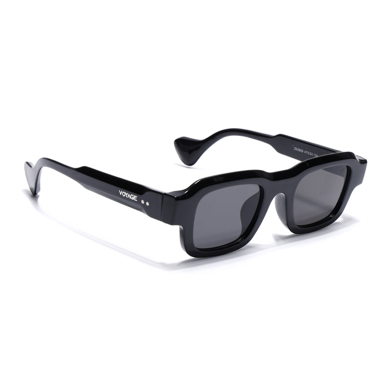 Noir | Black Square Sunglasses for Men & Women | MG7155