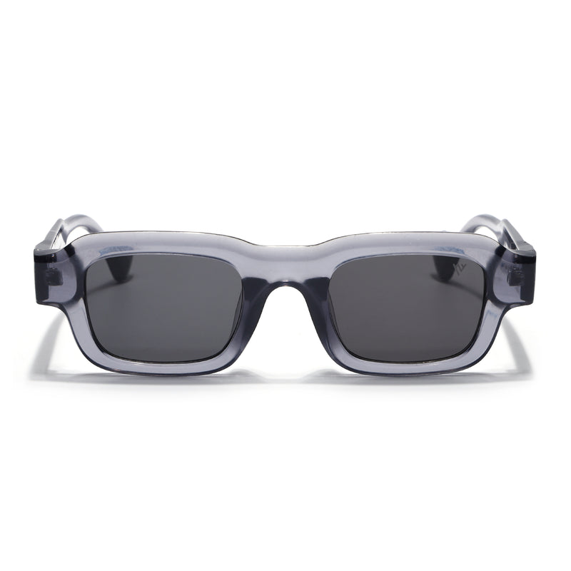 Noir | Grey Square Sunglasses for Men & Women | MG7156