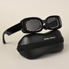 Black Oval Sunglasses - MG4359