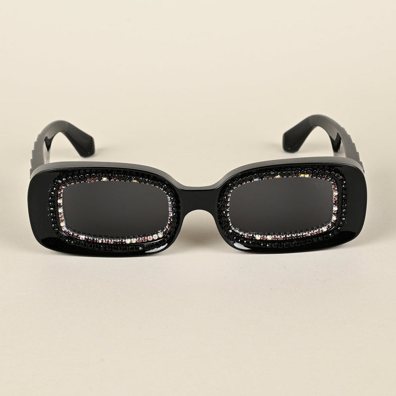 Black Oval Sunglasses - MG4359