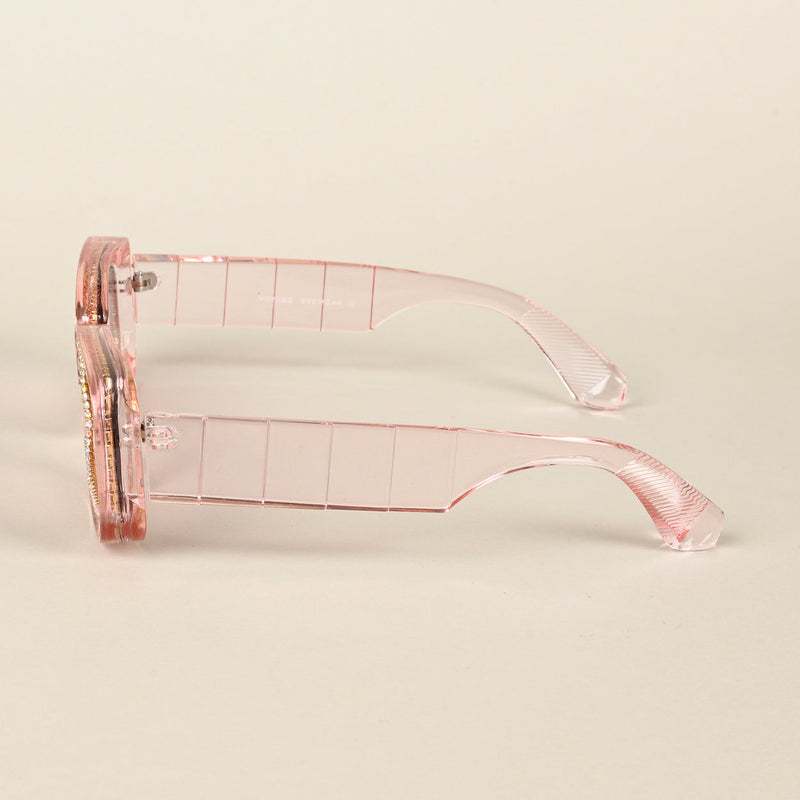Purple & Pink Oval Sunglasses (3913MG4360)