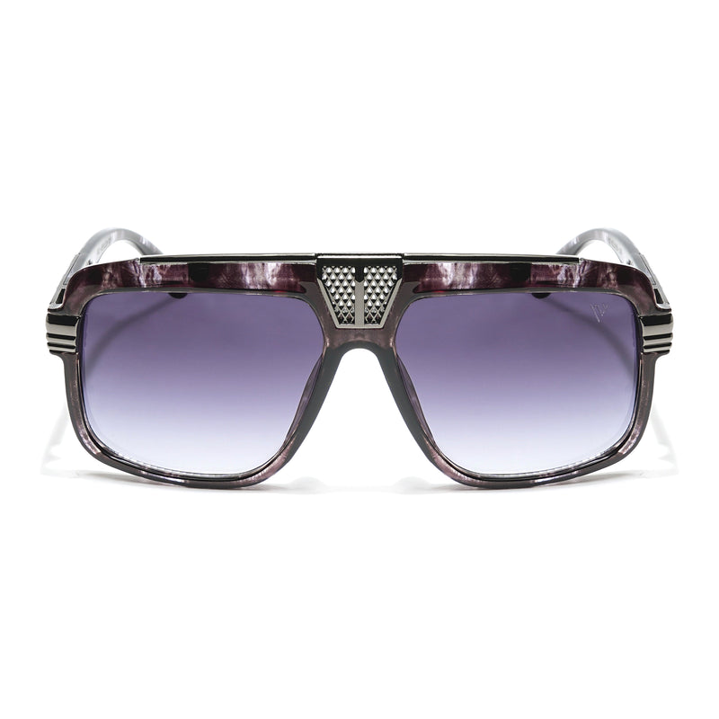 Grey Over Size Sunglasses - MG4764