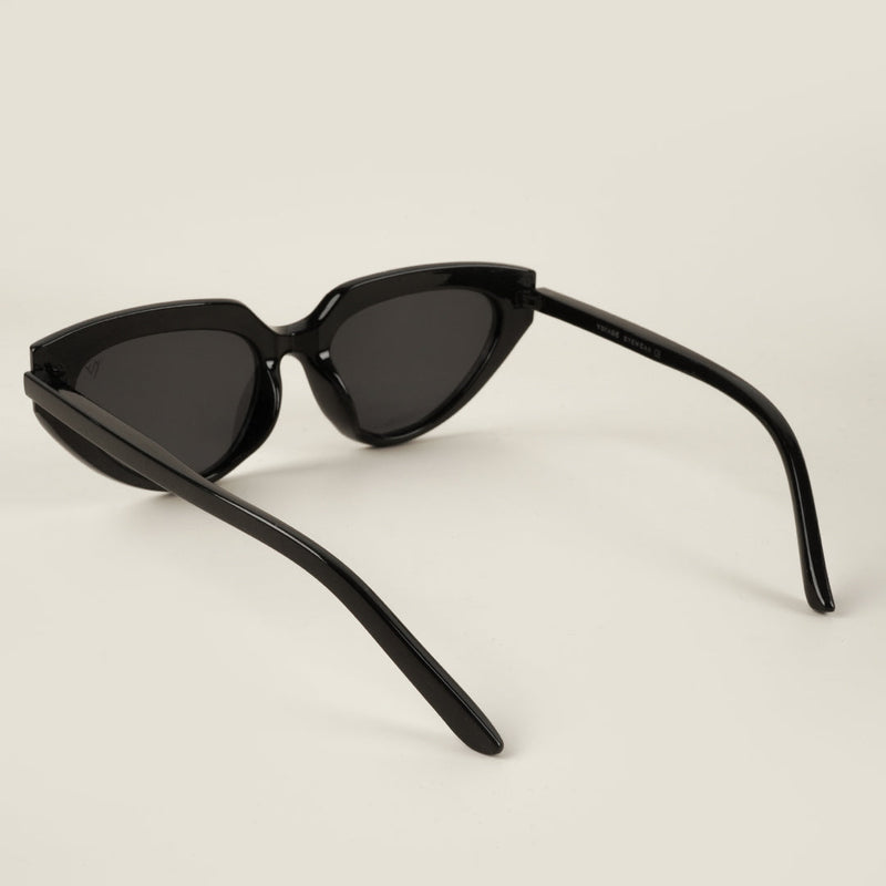 Black Oval UV Protection Sunglasses - MG4081