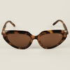 Oval Brown UV Protection Sunglasses - MG4082