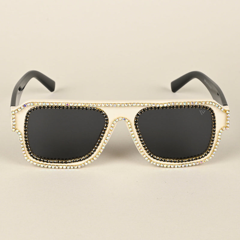 Wayfarer Black Polarized Sunglasses - PMG4356