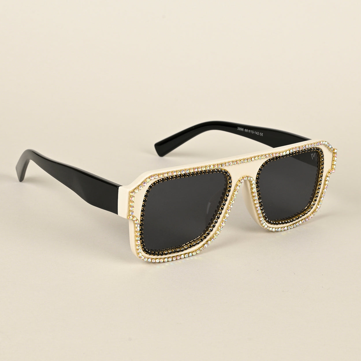 Voyage Black Wayfarer Polarized Sunglasses for Men & Women (3996PMG4356)