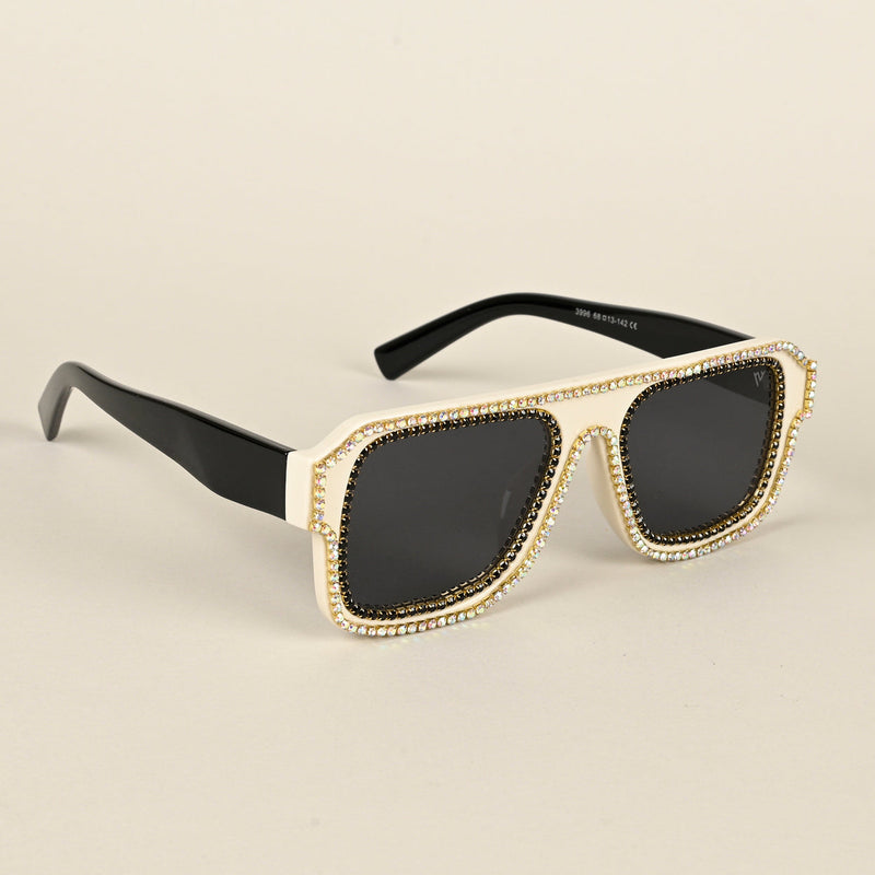 Wayfarer Black Polarized Sunglasses - PMG4356