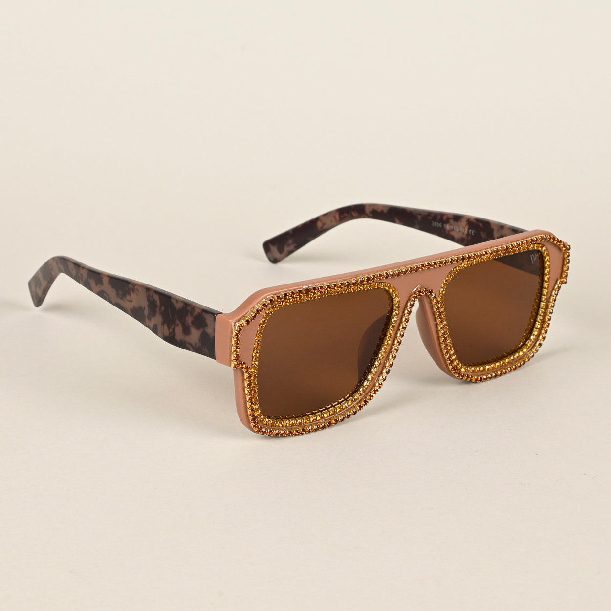 Voyage Brown Wayfarer Polarized Sunglasses for Men & Women (3996PMG4357)