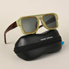 Wayfarer Green Polarized Sunglasses (3996PMG4358)