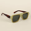 Wayfarer Green Polarized Sunglasses (3996PMG4358)