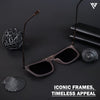 Wayfarer Brown Polarized Sunglasses - PMG4449