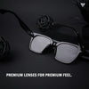 Polarized Black Wayfarer Sunglasses - PMG3721