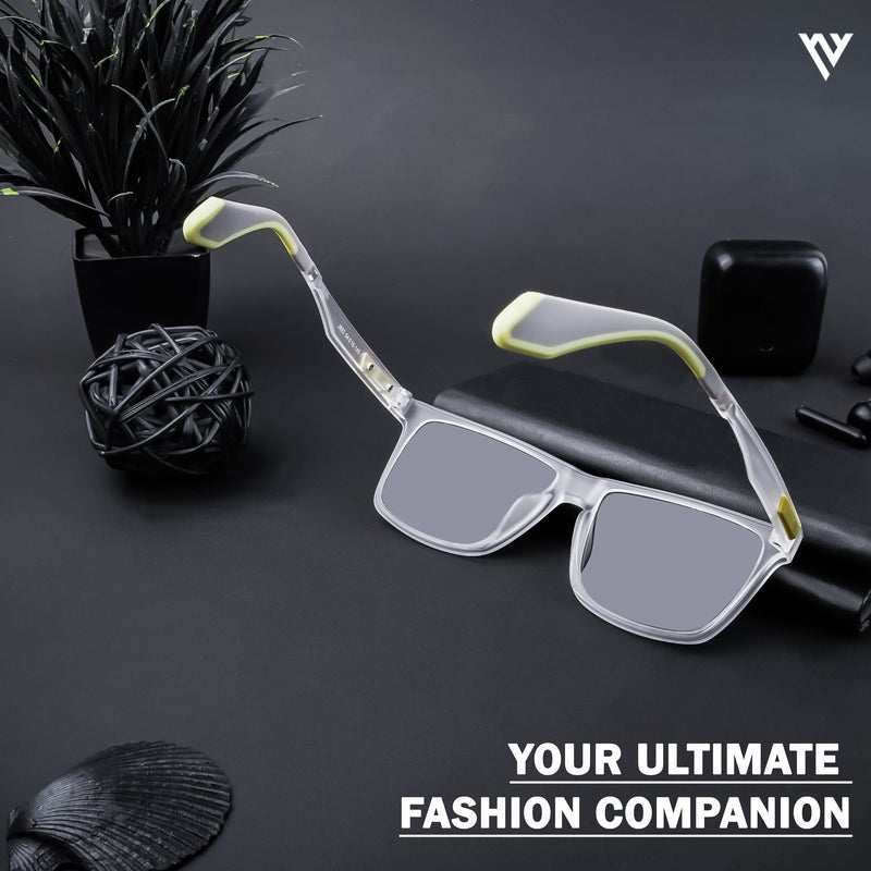 Active Transparent Polarized Wayfarer Sunglasses - PMG4476