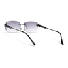 Sheer | Black & Clear Rimless | Grey Frame - MG7354
