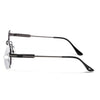 Sheer | Black & Clear Rimless | Grey Frame - MG7354