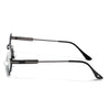 Sheer | Olive Rimless Sunglasses | Grey Frame - MG7355