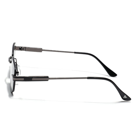 Sheer | Olive Rimless Sunglasses | Grey Frame - MG7355