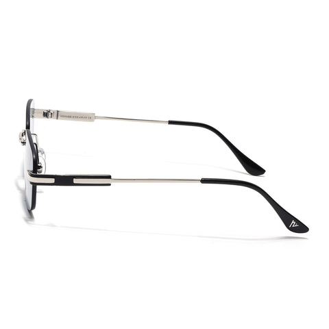 Sheer | Blue Rimless Sunglasses |Silver Frame - MG7378