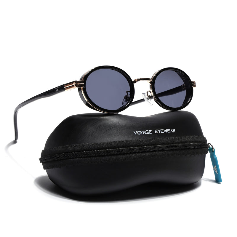 Vuro | Black Ovel Sunglasses | MG7349