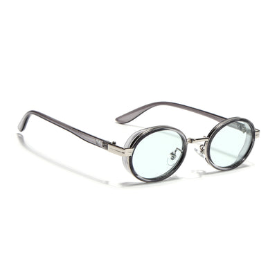 Vuro | Clear Blue Ovel Sunglasses | MG7351