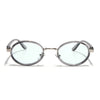 Vuro | Clear Blue Ovel Sunglasses | MG7351